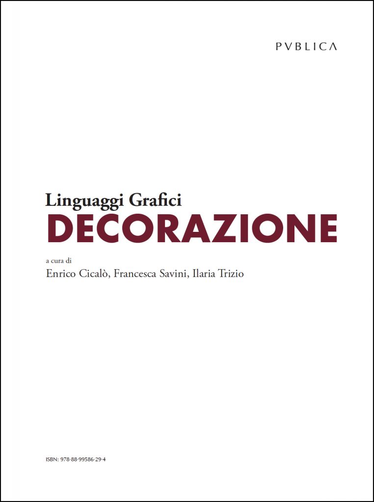 Book Cover: Linguaggi grafici. DECORAZIONE